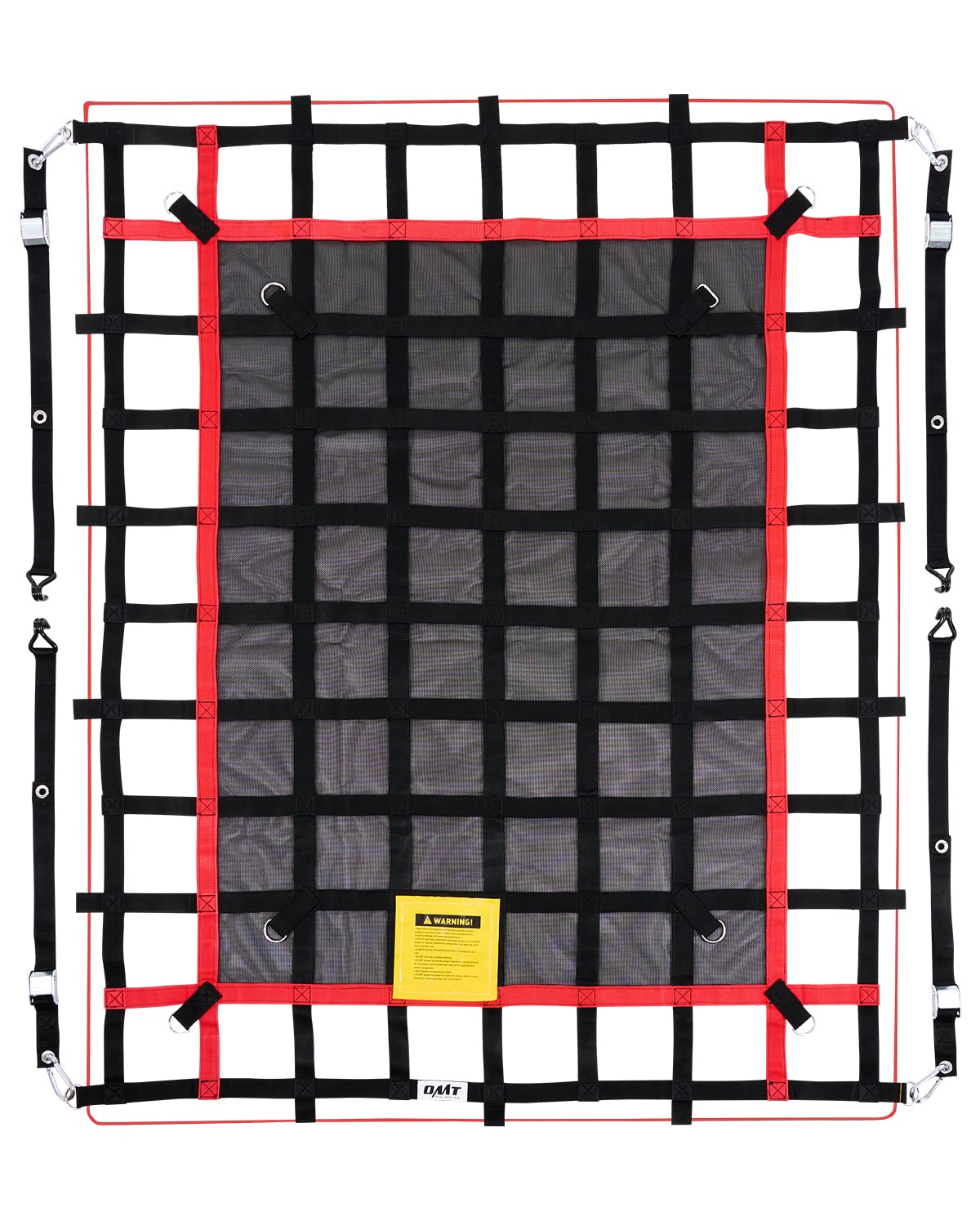 Orion Motor Tech Red de Carga Pesada Red de Carga para Camioneta Pickup Cama, 6’x4.8 'Camión Red de Cama para SUV ATV Plataforma de Petróleo Rack de Carga, Camión Cama Carga Net Trucker Organizer