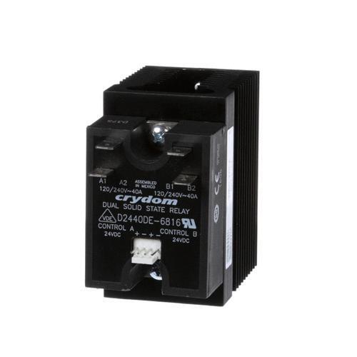 Turbochef Relay, Ss, Dual, 40A, W / Heat Sink "A", 10-27Vdc, HCT-4354 -