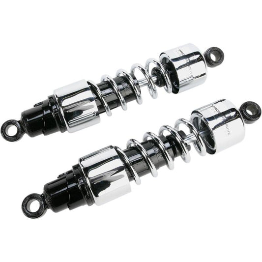 Progressive Suspension 412-4219C 412 Series Heavy Duty 12.5in. Shocks - Chrome
