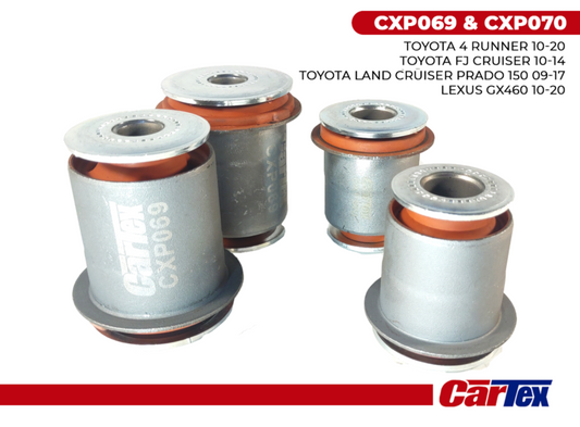 4Pcs Control Arm Bushing Toyota 4Runner 10-20, FJ Cruiser 10-14, Prado 150 09-17