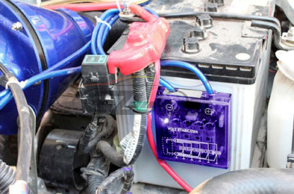 Estabilizador universal de mega voltaje de batería de automóvil regulador cable de tierra ahorro de combustible VS-BYPR