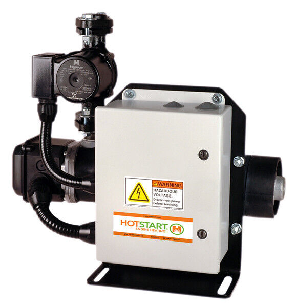 Hotstart CSM30908-000 Engine Block Heater Three Phase 208v 9kW Style B 100-120 F