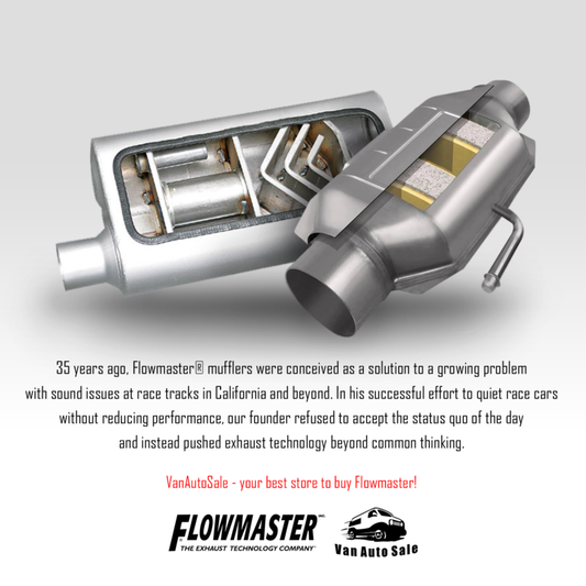 Exhaust Muffler FlowMaster for 1970 - 1974 Plymouth Barracuda