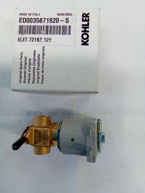 Genuine Kohler Diesel Lombardini ED0035871820-S Fuel Shutoff Solenoid Valve