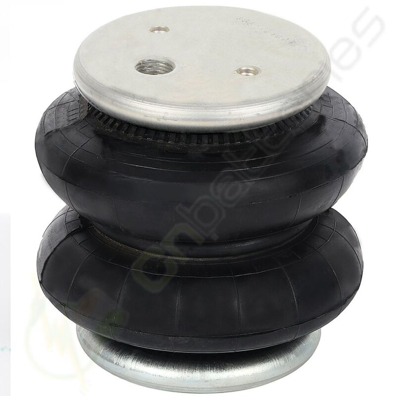 Pair Heavy Duty 2600 LBS Air Bags Suspension Spring For 3/8" 1/2" NPT Port