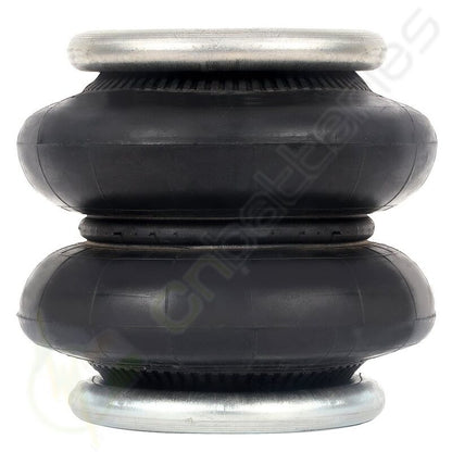 Pair Heavy Duty 2600 LBS Air Bags Suspension Spring For 3/8" 1/2" NPT Port