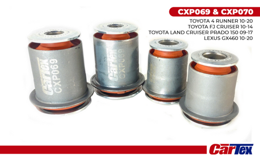 4Pcs Control Arm Bushing Toyota 4Runner 10-20, FJ Cruiser 10-14, Prado 150 09-17