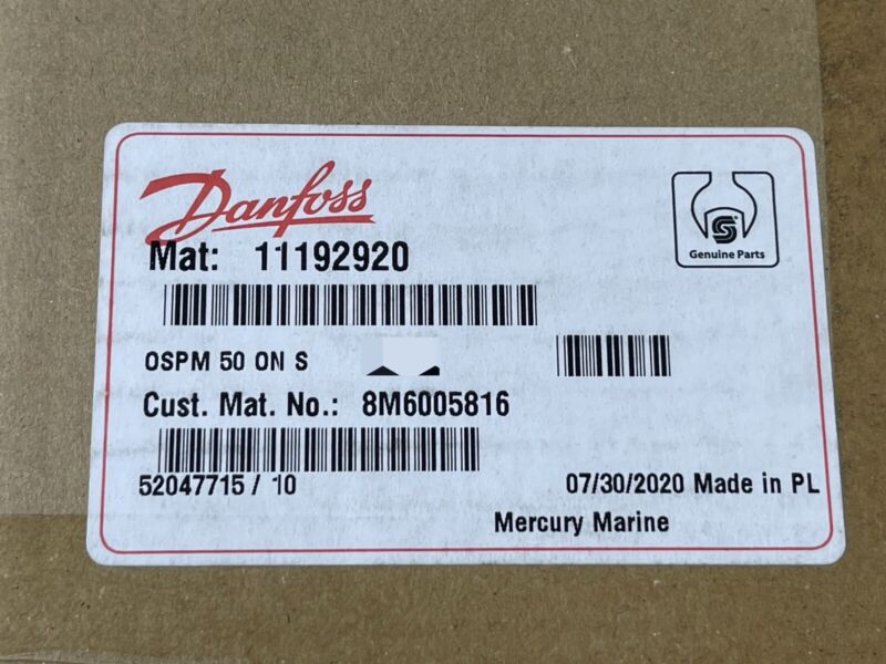 GENUINE OEM MERCURY MERCRUISER QUICKSILVER HELM PUMP HYDRAULIC POWER STEERING