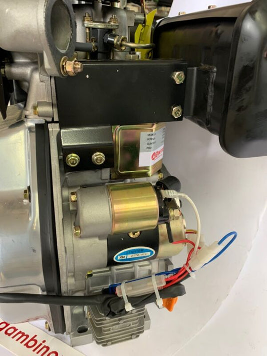 Motor Diesel Zanetti ZDM78CE 7 HP Tree Conical Attack Lombardini Tiller