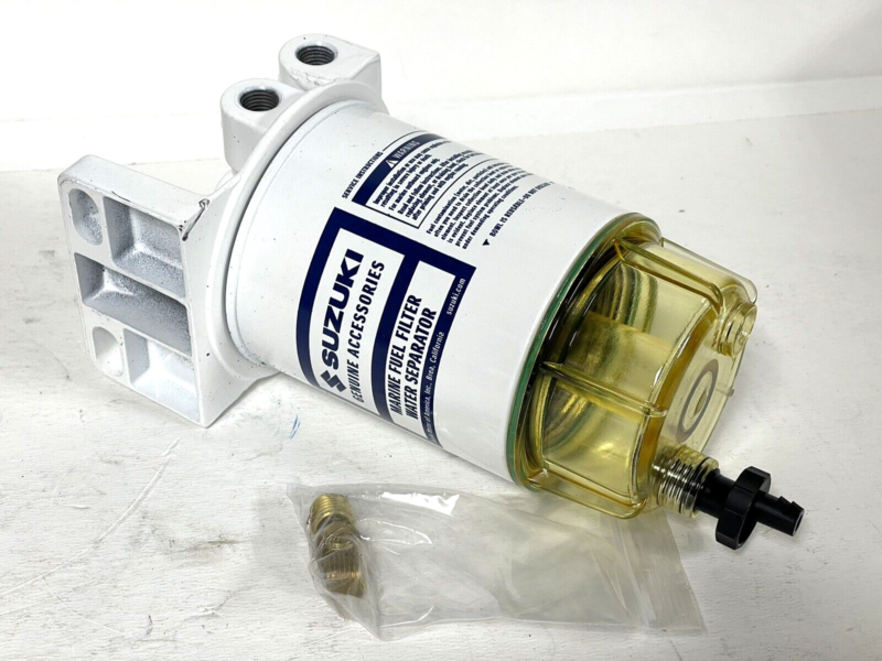 GENUINE OEM SUZUKI/RACOR OUTBOARD FUEL WATER SEPERATOR ASSEMBLY 99105-20005-ASY