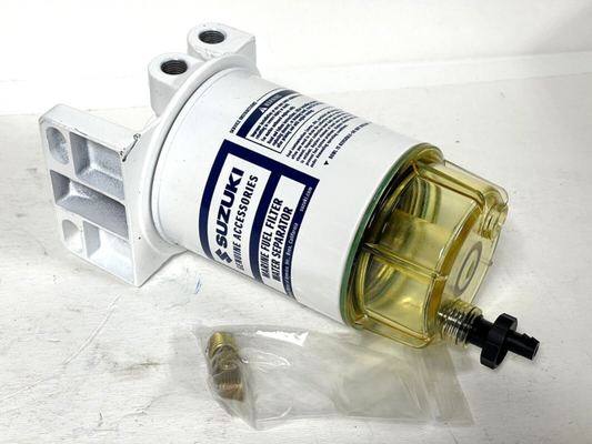 GENUINE OEM SUZUKI/RACOR OUTBOARD FUEL WATER SEPERATOR ASSEMBLY 99105-20005-ASY