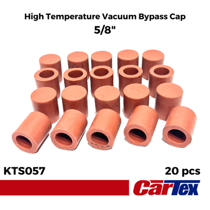 20 Pcs High Temperature Vacuum Bypass Cap 5/8"