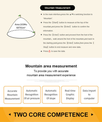 S4 GPS Land Meter Equipo profesional Receptor GNSS Herramienta de distancia de área