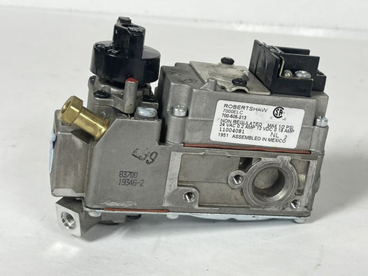 ROBERTSHAW 7000ELC 700-505-213 24VAC 12VDC MILLIVOLT GAS VALVE
