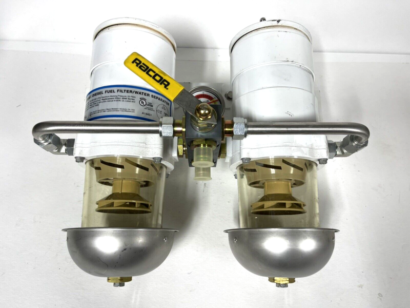 PARKER RACOR 75900MAX DIESEL FUEL / WATER SEPARATOR for RACOR MARINE TURBINE NOS