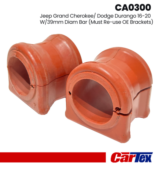 Front Sway Bar BUJES JEEP GRAND CHEROKEE 16-21, Durango 16-23 (39mm Bar)
