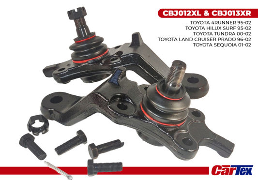 2PCS PREMIUN BALL JOINT 4RUNNER- HILUX SURF 95-02, TUNDRA 00-02, SEQUOIA 01-02