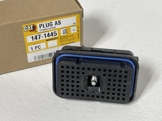 GENUINE OEM CAT CATERPILLAR 147-1445 70-PIN CONNECTOR PLUG ASSEMBLY