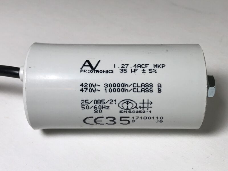 GENUINE ARCOTRONICS 1.27.4ACF MKP 35UF 420V 470V CAPACITOR CERAMIC EN60252-1