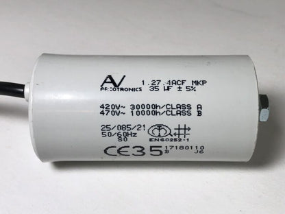 GENUINE ARCOTRONICS 1.27.4ACF MKP 35UF 420V 470V CAPACITOR CERAMIC EN60252-1