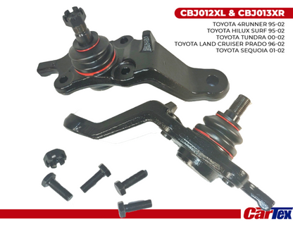 2PCS PREMIUN BALL JOINT 4RUNNER- HILUX SURF 95-02, TUNDRA 00-02, SEQUOIA 01-02