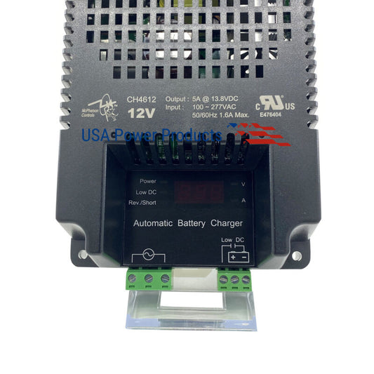 CH4612 Automatic Battery Charger | 12VDC | 5A | Digital | Replaces SS3512