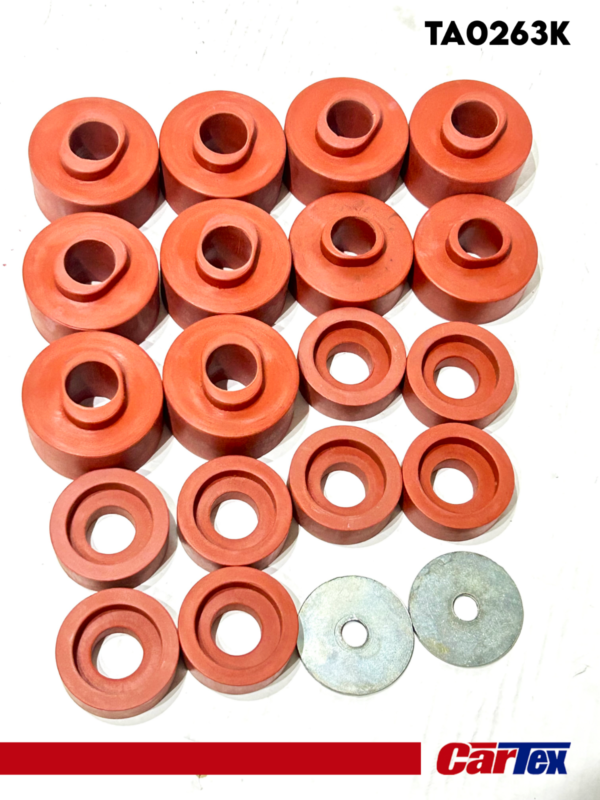 Replacement Body Mount BUJES Kits 20Pcs, Ford F-250/F-350 Super Duty 1999-2018