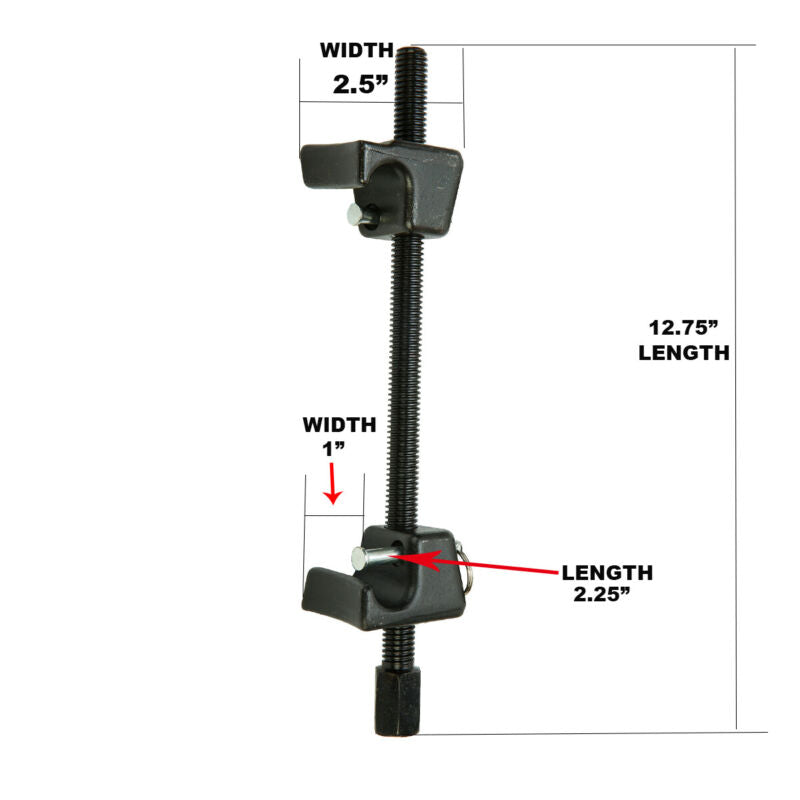 2Pcs Heavy Duty Coil Spring Compressor Strut Remover Installer Suspension Tool