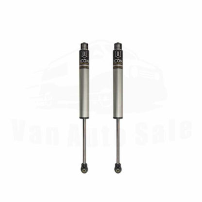 2.0 Reservoir Shocks ICON Rear 0-1" for 2001-2010 GMC Sierra 2500 HD 4WD