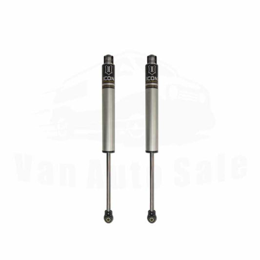 2.0 Reservoir Shocks ICON Rear 0-1" for 2001-2010 GMC Sierra 2500 HD 4WD