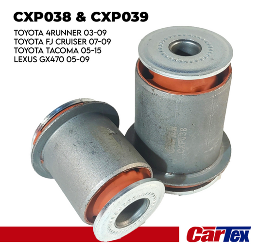 2 Control Arm BUJES Toyota 4Runner 03-09 Tacoma 05-15, Toyota FJ Crusier 07-09