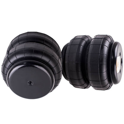 2 Packs Air Ride Suspension Bag Standard 2500 lb 1/2"npt Single Port Heavy Duty