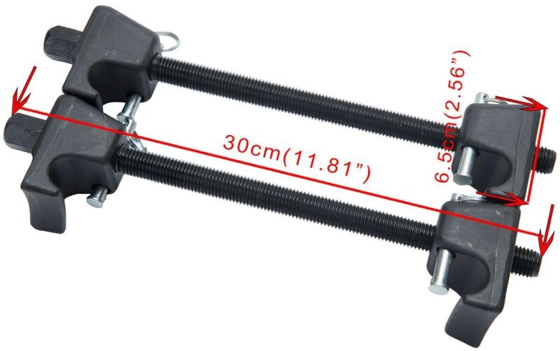 2Pcs Heavy Duty Coil Spring Compressor Strut Remover Installer Suspension Tool
