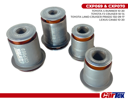 4Pcs Control Arm Bushing Toyota 4Runner 10-20, FJ Cruiser 10-14, Prado 150 09-17