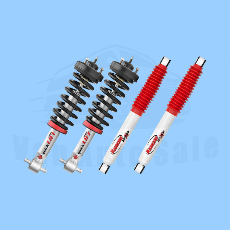 Rancho Kit 4 Front & Rear Strut RS5000X shocks for 07-13 Avalanche