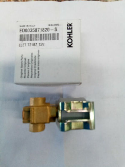 Genuine Kohler Diesel Lombardini ED0035871820-S Fuel Shutoff Solenoid Valve