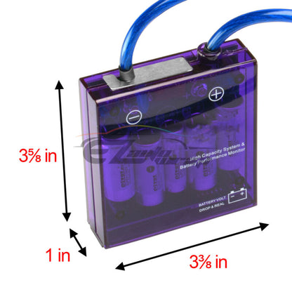 Estabilizador universal de mega voltaje de batería de automóvil regulador cable de tierra ahorro de combustible VS-BYPR