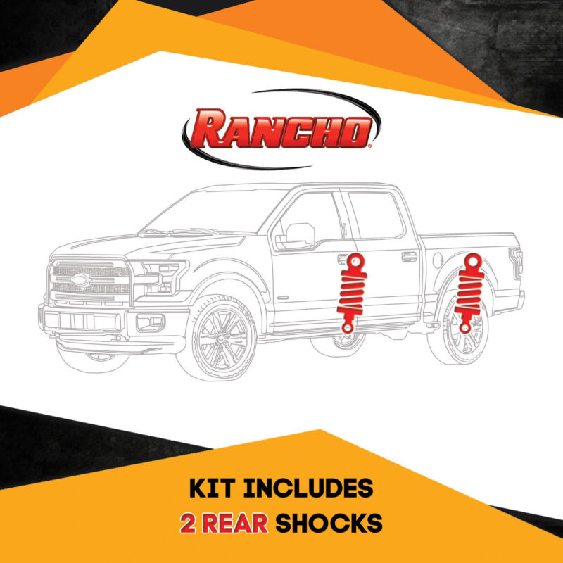 Rancho Kit 2 Rear RS5000X shocks for Ford Explorer Sport Trac 01-05 4WD