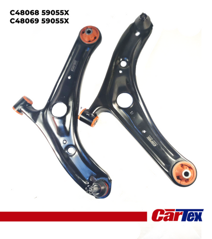 Premiun Control Arm CARTEX For Toyota Echo 03-05, Yaris 04-05 With Ball Joints