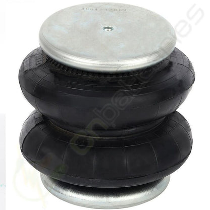 Pair Heavy Duty 2600 LBS Air Bags Suspension Spring For 3/8" 1/2" NPT Port