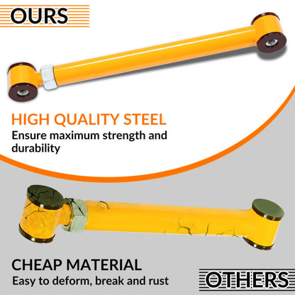 Adjustable Front Upper Lower Control Arms for 1994-2009 Dodge Ram 4x4 0-6" Lift