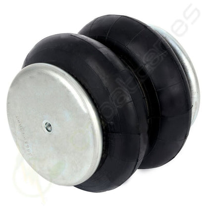 Pair Heavy Duty 2600 LBS Air Bags Suspension Spring For 3/8" 1/2" NPT Port
