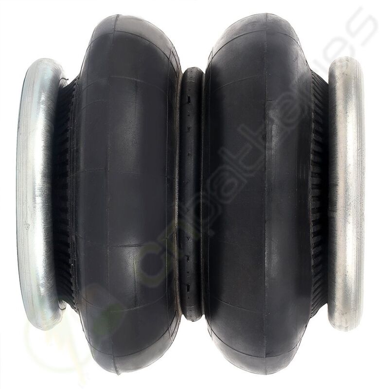 Pair Heavy Duty 2600 LBS Air Bags Suspension Spring For 3/8" 1/2" NPT Port