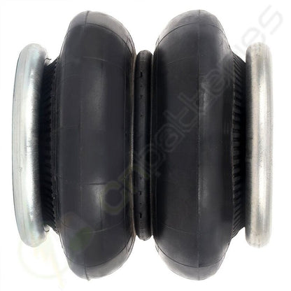 Pair Heavy Duty 2600 LBS Air Bags Suspension Spring For 3/8" 1/2" NPT Port