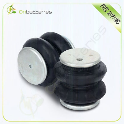 Pair Heavy Duty 2600 LBS Air Bags Suspension Spring For 3/8" 1/2" NPT Port