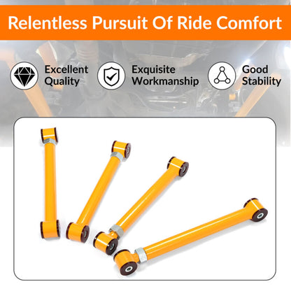 Adjustable Front Upper Lower Control Arms for 1994-2009 Dodge Ram 4x4 0-6" Lift