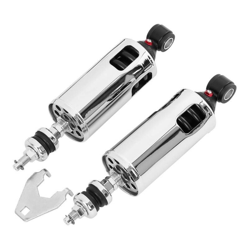 Rear Suspension Heavy Duty Rear Shocks Fit For Harley Softail 2000-2017 Chrome