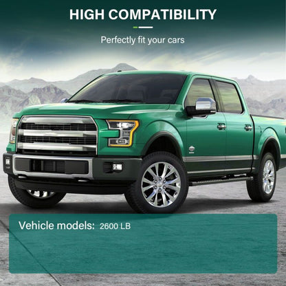 Pair Heavy Duty 2600 LBS Air Bags Suspension Spring For 3/8" 1/2" NPT Port