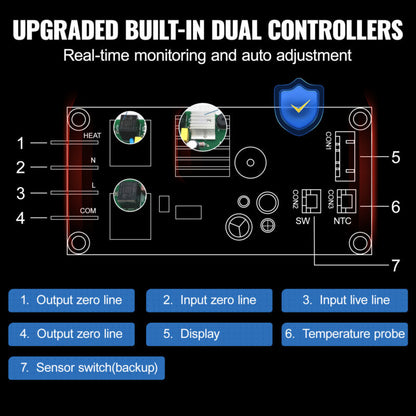 Taza VEVOR Prensa de calor Vaso Máquina de prensa de calor Impresión por sublimación Taza de 11-30 oz