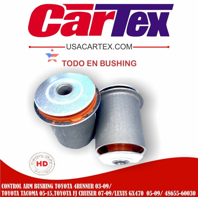 2 Pcs Control Arm BUJES Toyota 4Runner 03-09, Tacoma 05-15, FJ Crusier 07-09